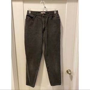 TALBOTS HIGH-WAISTED TAPER LEG JEANS